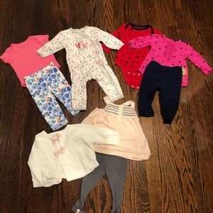 3-6 Months Baby Girl Basics Bundle